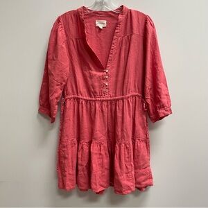 HONORINE GIGI DRAWSTRING WAIST DRESS SZ XS